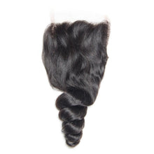 Load image into Gallery viewer, Mink Brazilian Closure  4x4 (Loose Wave)
