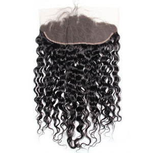 Raw Indian Frontal 13x4 (Water Wave/Curly)