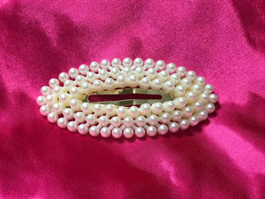 Pearl Hair Pin (Oval)