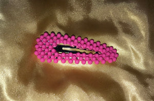 Pink Hair Pin (Oval)